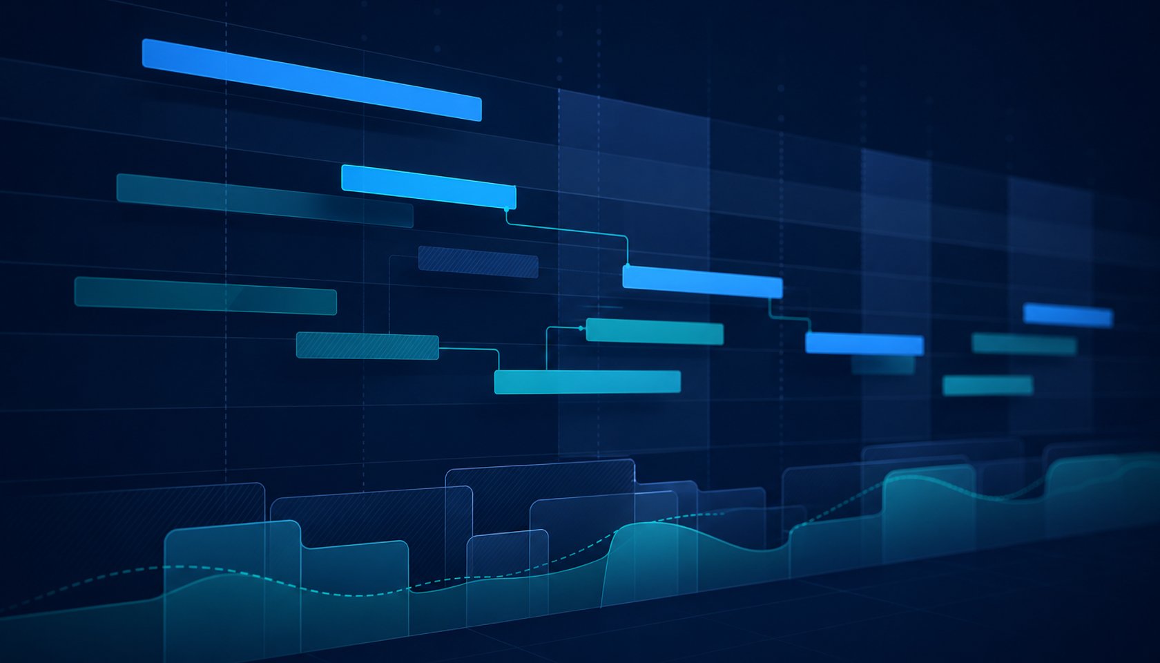 Delivery planning board with constrained timelines