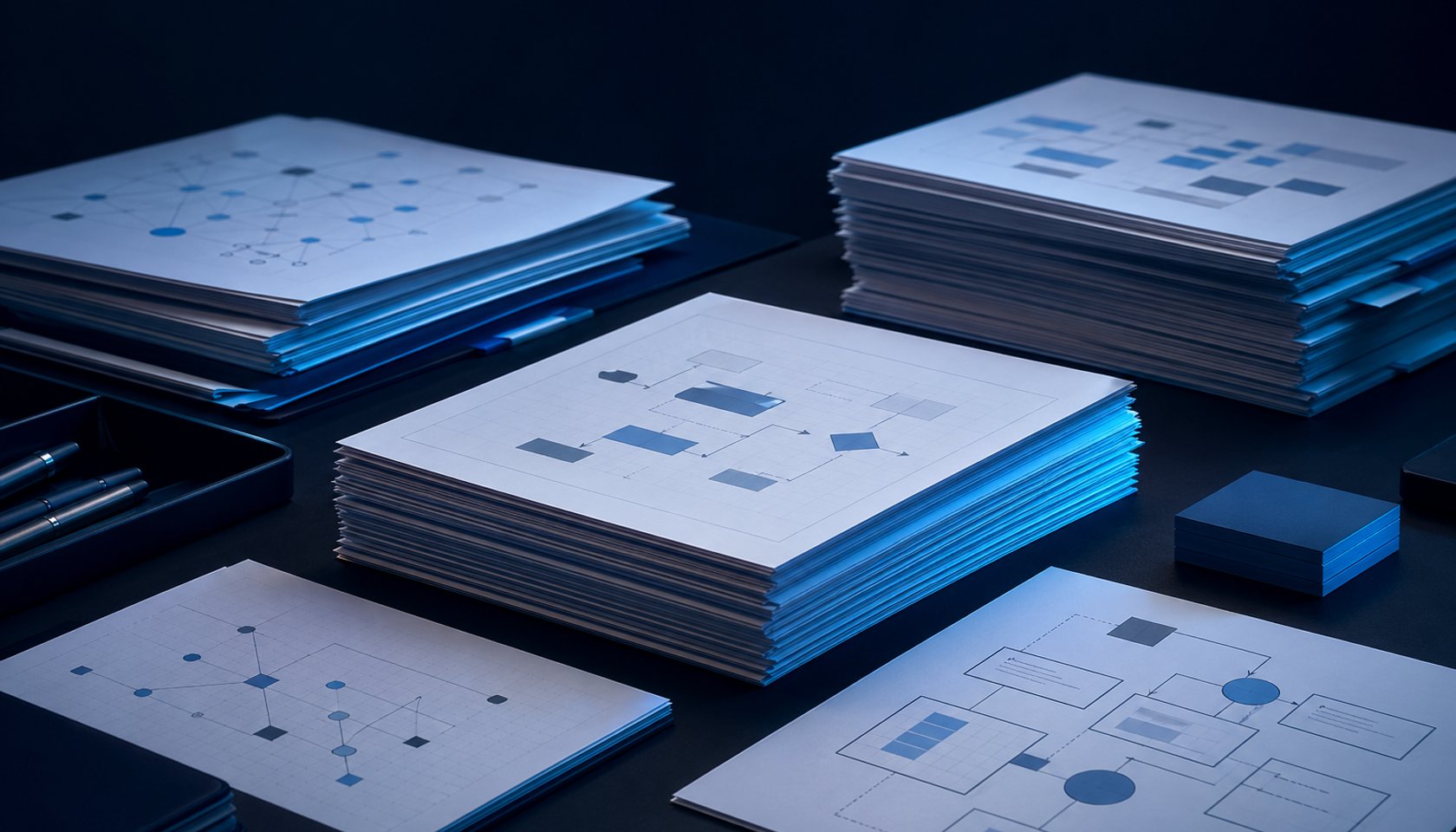 Structured technical notes and process documents